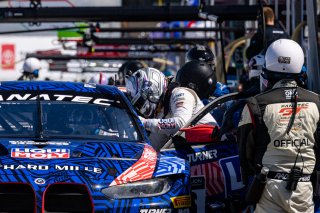 SRO America, Sonoma Raceway, Sonoma, CA, April  2022.#96 BMW M4 GT3 of Michael Dinan and Robby Foley, Turner Motorsports, GT World Challenge America, Pro-Am, April  2022.
 | RegisLefebure/SRO