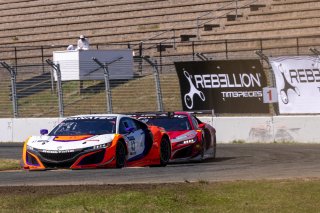 #43 Acura NSX GT3 of Erin Vogel and Michael Cooper, RealTime Racing, GT World Challenge America, Pro-Am, SRO America, Sonoma Raceway, Sonoma, CA, April  2022.
 | RegisLefebure/SRO