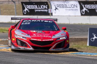 #93 Acura NSX GT3 of Ashton Harrison and Mario Farnbacher, Racers Edge Motorsports, GT World Challenge America, Pro-Am, SRO America, Sonoma Raceway, Sonoma, CA, April  2022.
 | RegisLefebure/SRO