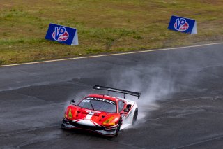 #23 Ferrari 488 GT3 of Onofrio Triarsi and Charlie Scardina, Triari Competizione, GT World Challenge America, Am, SRO America, Sonoma Raceway, Sonoma, CA, April  2022.
 | @RegisLefebure.com