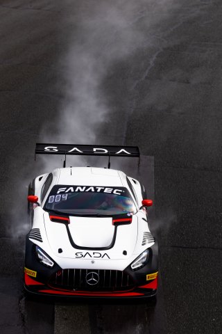 SRO America, Sonoma Raceway, Sonoma, CA, April  2022.#6 Mercedes-AMG GT3 of Steven Aghakhani and Loris Spinelli, US Racetronics, GT World Challenge America, Pro, April  2022.
 | @RegisLefebure.com