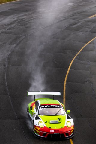 SRO America, Sonoma Raceway, Sonoma, CA, April  2022.#45 Porsche 911 GT3-R (991.ii) of Charlie Luck and Jan Heylen, Wright Motorsports, GT World Challenge America, Pro-Am
 | @RegisLefebure.com