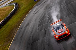 #04 Mercedes-AMG GT3 of George Kurtz and Colin Braun, Crowdstrike Racing by Riley Motorsports, GT World Challenge America, Pro-Am, SRO America, Sonoma Raceway, Sonoma, CA, April  2022.
 | @RegisLefebure.com