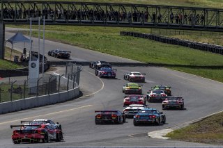 #1 Lamborghini Huracan GT3 of Jordan Pepper and Andrea Calderelli, K-Pax Racing, GT World Challenge America, Pro, SRO America, Sonoma Raceway, Sonoma, CA, April  2022.
 | Brian Cleary/SRO