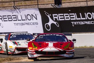 SRO America, Sonoma Raceway, Sonoma, CA, April  2022.#23 Ferrari 488 GT3 of Onofrio Triarsi and Charlie Scardina, Triari Competizione, GT World Challenge America, Am
 | RegisLefebure/SRO