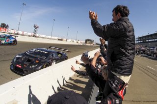 #1 Lamborghini Huracan GT3 of Jordan Pepper and Andrea Calderelli, K-Pax Racing, GT World Challenge America, Pro, SRO America, Sonoma Raceway, Sonoma, CA, April  2022.
 | Brian Cleary/SRO
