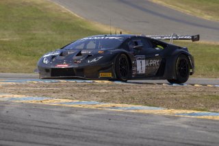 #1 Lamborghini Huracan GT3 of Jordan Pepper and Andrea Calderelli, K-Pax Racing, GT World Challenge America, Pro, SRO America, Sonoma Raceway, Sonoma, CA, April  2022.
 | Brian Cleary/SRO