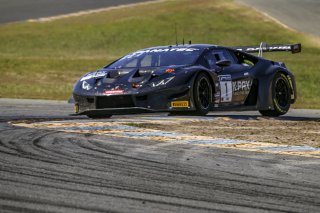 #1 Lamborghini Huracan GT3 of Jordan Pepper and Andrea Calderelli, K-Pax Racing, GT World Challenge America, Pro, SRO America, Sonoma Raceway, Sonoma, CA, April  2022.
 | Brian Cleary/SRO