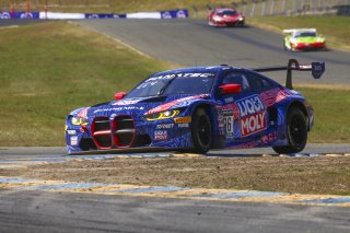 #96 BMW M4 GT3 of Michael Dinan and Robby Foley, Turner Motorsports, GT World Challenge America, Pro-Am, SRO America, Sonoma Raceway, Sonoma, CA, April  2022.
 | Brian Cleary/SRO