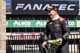 #1 Lamborghini Huracan GT3 of Jordan Pepper and Andrea Calderelli, K-Pax Racing, GT World Challenge America, Pro, SRO America, Sonoma Raceway, Sonoma, CA, April  2022.
 | Brian Cleary/SRO