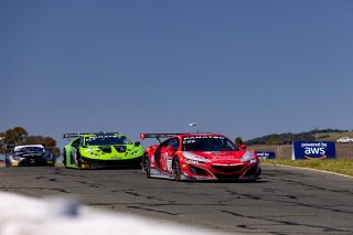 #93 Acura NSX GT3 of Ashton Harrison and Mario Farnbacher, Racers Edge Motorsports, GT World Challenge America, Pro-Am, SRO America, Sonoma Raceway, Sonoma, CA, April  2022.
 | RegisLefebure/SRO