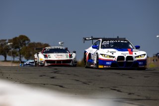 #94 BMW M4 GT3 of Chandler Hull and Bill AUberlen, Bimmerworld, GT World Challenge America, Pro-Am, SRO America, Sonoma Raceway, Sonoma, CA, April  2022.
 | RegisLefebure/SRO