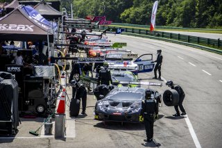 #1 Lamborghini Huracan GT3 of Michele Beretta and Andrea Calderelli, K-Pax Racing, GT World Challenge America, Pro, SRO America, VIR, Virginia International Rcaeway, Alton, Virginia, June 2022.
 | Brian Cleary/SRO