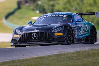 #08 Mercedes-AMG GT3 of Scott Smithson and Bryan Sellers, DXDT Racing, GT World Challenge America, Pro-Am, SRO America, VIR, Virginia International Rcaeway, Alton, Virginia, June 2022.
 | Regis Lefebure/SRO