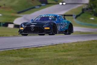 #08 Mercedes-AMG GT3 of Scott Smithson and Bryan Sellers, DXDT Racing, GT World Challenge America, Pro-Am, SRO America, VIR, Virginia International Rcaeway, Alton, Virginia, June 2022.
 | Regis Lefebure/SRO