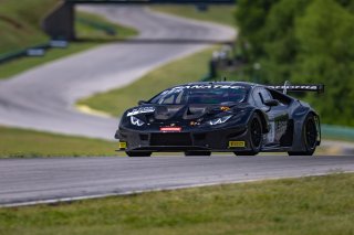 #1 Lamborghini Huracan GT3 of Jordan Pepper and Andrea Calderelli, K-Pax Racing, GT World Challenge America, Pro, SRO America, VIR, Virginia International Rcaeway, Alton, Virginia, June 2022.
 | Regis Lefebure/SRO
