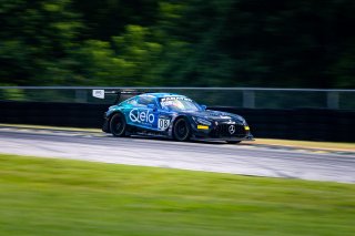 #08 Mercedes-AMG GT3 of Scott Smithson and Bryan Sellers, DXDT Racing, GT World Challenge America, Pro-Am, SRO America, VIR, Virginia International Rcaeway, Alton, Virginia, June 2022.
 | Regis Lefebure/SRO