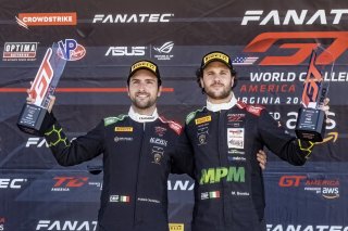 #1 Lamborghini Huracan GT3 of Michele Beretta and Andrea Calderelli, K-Pax Racing, GT World Challenge America, Pro, SRO America, VIR, Virginia International Rcaeway, Alton, Virginia, June 2022.
 | Brian Cleary/SRO