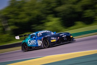 #08 Mercedes-AMG GT3 of Scott Smithson and Bryan Sellers, DXDT Racing, GT World Challenge America, Pro-Am, nSRO America, VIR, Virginia International Rcaeway, Alton, Virginia, June 2022.
 | Regis Lefebure/SRO