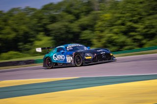 #08 Mercedes-AMG GT3 of Scott Smithson and Bryan Sellers, DXDT Racing, GT World Challenge America, Pro-Am, SRO America, VIR, Virginia International Rcaeway, Alton, Virginia, June 2022.
 | Regis Lefebure/SRO