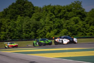 #12 Aston Martin Vantage AMR GT3 of Frank Gannett and Drew Staveley, Ian Lacy Racing, GT World Challenge America, Pro-Am, SRO America, VIR, Virginia International Rcaeway, Alton, Virginia, June 2022.
 | Regis Lefebure/SRO