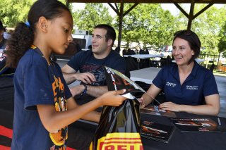 #43 Acura NSX GT3 of Erin Vogel and Michael Cooper, RealTime Racing, GT World Challenge America, Pro-Am, SRO America, VIR, Virginia International Rcaeway, Alton, Virginia, June 2022.
 | James Lietz/SRO