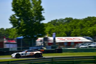 #12 Aston Martin Vantage AMR GT3 of Frank Gannett and Drew Staveley, Ian Lacy Racing, GT World Challenge America, Pro-Am, SRO America, VIR, Virginia International Rcaeway, Alton, Virginia, June 2022.
 | James Lietz/SRO