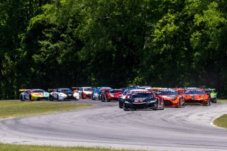 #93 Acura NSX GT3 of Ashton Harrison and Mario Farnbacher, Racers Edge Motorsports, GT World Challenge America, Pro-Am, SRO Virginia International Raceway, 2022SRO America, VIR, Virginia International Rcaeway, Alton, Virginia, June 2022.
 | Regis Lefebure/SRO