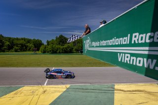 #96 BMW M4 GT3 of Michael Dinan and Robby Foley, Turner Motorsports, GT World Challenge America, Pro-Am, SRO America, VIR, Virginia International Rcaeway, Alton, Virginia, June 2022.
 | Regis Lefebure/SRO