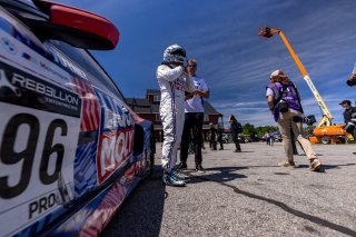#96 BMW M4 GT3 of Michael Dinan and Robby Foley, Turner Motorsports, GT World Challenge America, Pro-Am, SRO America, VIR, Virginia International Rcaeway, Alton, Virginia, June 2022.
 | Regis Lefebure/SRO