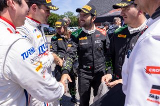 #1 Lamborghini Huracan GT3 of Michele Beretta and Andrea Calderelli, K-Pax Racing, GT World Challenge America, Pro, SRO America, VIR, Virginia International Rcaeway, Alton, Virginia, June 2022.
 | Regis Lefebure/SRO