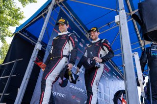 #23 Ferrari 488 GT3 of Onofrio Triarsi and Charlie Scardina, Triari Competizione, GT World Challenge America, Am
 | Regis Lefebure/SRO