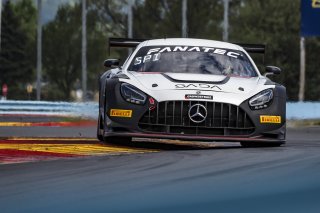 #6 Mercedes-AMG GT3 of Steven Aghakhani and Loris Spinelli, US Racetronics, GT World Challenge America, Pro, SRO America, Watkins Glen International raceway, Watkins Glen, NY, July 2022..
 | Brian Cleary/SRO