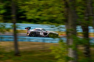 #6 Mercedes-AMG GT3 of Steven Aghakhani and Loris Spinelli, US Racetronics, GT World Challenge America, Pro, SRO America, Watkins Glen International raceway, Watkins Glen, NY, September 2021.
 | SRO Motorsports Group