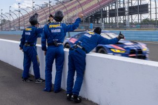 #96 BMW M4 GT3 of Michael Dinan and Robby Foley, Turner Motorsports, GT World Challenge America, Pro-Am, SRO America, Watkins Geln International, Watkins Glen NY, July 2022.
 | ©2022 Regis Lefebure/SRO