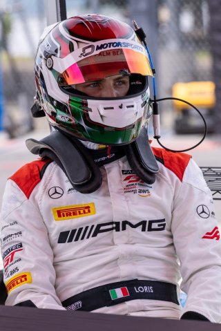 #6 Mercedes-AMG GT3  Loris Spinelli, US Racetronics, GT World Challenge America, Pro, SRO America, Watkins Geln International, Watkins Glen NY, July 2022.
 | &copy;2022 Regis Lefebure/SRO