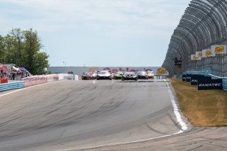 #1 Lamborghini Huracan GT3 of Michele Beretta and Andrea Calderelli, K-Pax Racing, GT World Challenge America, Pro, SRO America, Watkins Glen International raceway, Watkins Glen, NY, July 2022..
 | SRO Motorsports Group