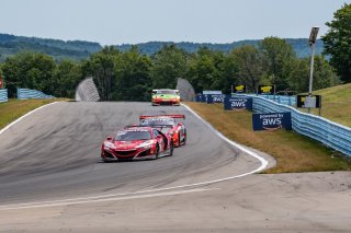 #93 Acura NSX GT3 of Ashton Harrison and Mario Farnbacher, Racers Edge Motorsports, GT World Challenge America, Pro-Am, SRO America, Watkins Glen International raceway, Watkins Glen, NY, July 2022..
 | SRO Motorsports Group