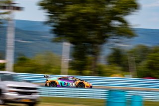 #88 Lamborghini Huracan GT3 of Jason Harward and Madison Snow, Zelus Motorsports, GT World Challenge America, Pro-Am, SRO America, Watkins Glen International raceway, Watkins Glen, NY, July 2022..
 | SRO Motorsports Group
