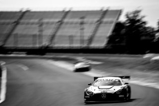 #6 Mercedes-AMG GT3 of Steven Aghakhani and Loris Spinelli, US Racetronics, GT World Challenge America, Pro, SRO America, Watkins Glen International raceway, Watkins Glen, NY, July 2022..
 | SRO Motorsports Group