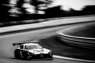 #6 Mercedes-AMG GT3 of Steven Aghakhani and Loris Spinelli, US Racetronics, GT World Challenge America, Pro, SRO America, Watkins Glen International raceway, Watkins Glen, NY, July 2022..
 | SRO Motorsports Group