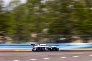 #6 Mercedes-AMG GT3 of Steven Aghakhani and Loris Spinelli, US Racetronics, GT World Challenge America, Pro, SRO America, Watkins Geln International, Watkins Glen NY, July 2022.
 | &copy;2022 Regis Lefebure/SRO