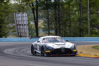 #6 Mercedes-AMG GT3 of Steven Aghakhani and Loris Spinelli, US Racetronics, GT World Challenge America, Pro, SRO America, Watkins Geln International, Watkins Glen NY, July 2022.
 | &copy;2022 Regis Lefebure/SRO