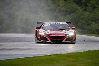 #93 Acura NSX GT3 of Ashton Harrison and Mario Farnbacher, Racers Edge Motorsports, GT World Challenge America, Pro-Am, SRO America, Road America, Elkhart Lake, WI, August 2022
 | Brian Cleary/SRO