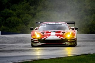 #23 Ferrari 488 GT3 of Onofrio Triarsi and Charlie Scardina, Triari Competizione, GT World Challenge America, Am, SRO America, Road America, Elkhart Lake, WI, August 2022
 | Brian Cleary/SRO