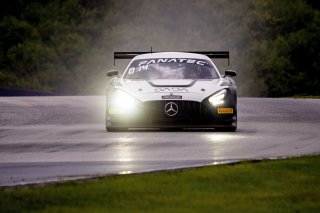 #6 Mercedes-AMG GT3 of Steven Aghakhani and Loris Spinelli, US Racetronics, GT World Challenge America, Pro, SRO America, Road America, Elkhart Lake, WI, August 2022
 | Brian Cleary/SRO