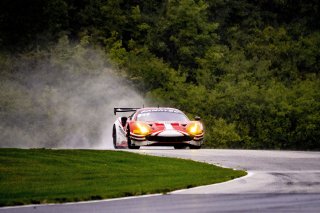 #23 Ferrari 488 GT3 of Onofrio Triarsi and Charlie Scardina, Triari Competizione, GT World Challenge America, Am, SRO America, Road America, Elkhart Lake, WI, August 2022
 | Brian Cleary/SRO