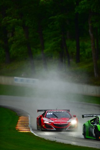 #93 Acura NSX GT3 of Ashton Harrison and Mario Farnbacher, Racers Edge Motorsports, GT World Challenge America, Pro-Am, SRO America, Road America, Elkhart Lake, Wisconsin, August 2022.
 | Fred Hardy | SRO