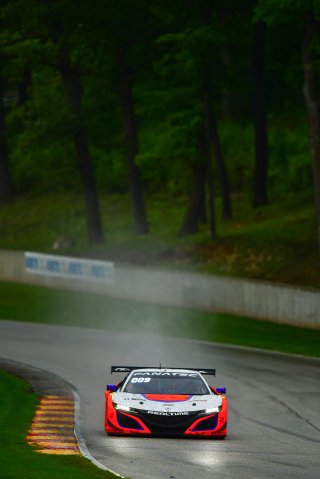 #43 Acura NSX GT3 of Erin Vogel and Michael Cooper, RealTime Racing, GT World Challenge America, Pro-Am, SRO America, Road America, Elkhart Lake, Wisconsin, August 2022.
 | Fred Hardy | SRO