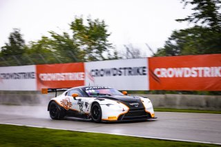 #12 Aston Martin Vantage AMR GT3 of Frank Gannett and Drew Staveley, Ian Lacy Racing, GT World Challenge America, Pro-Am, SRO America, Road America, Elkhart Lake, WI, August 2022
 | Regis Lefebure/SRO